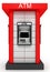 Street totem with automated teller machine