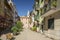 Street at  town of Cabella Ligure