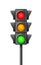 Street traffic light icon lamp. Traffic light direction regulate safety symbol. Transportation control warning
