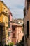 Street in Trastevere district of Rome, Italy
