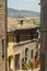 Street of Treia, Marches, Italy