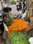 Street Vendor Series - Marigold flower vendor
