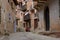 Street view of albarracin, spain