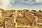 Street view in archaeological excavations of Ostia Antica - Rome