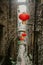 Street view in the beautiful village of Dolceacqua, Italy