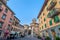 Street view in Castelnovo Garfagnana, Italy