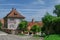 Street view of Dinkelsbuhl, one of the archetypal medieval towns