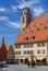 Street view of Dinkelsbuhl, one of the archetypal towns on the German Romantic Road.