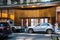 Street view of the entrance front door of the American Girl store in Manhattan, New York City