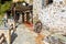 Street view at Makrinitsa village of Pelion, Greece