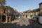 Street view from the Micklegate to the old town. York