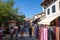 Street view of old town of Mostar in Bosnia and Herzegovina