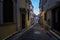 Street view in Piran town