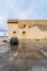 Street view with reflection in Marsala, Italy