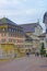 Street view from Saint Ursus Cathedral in Solothurn