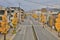 a street view of Shirakawa Dori at kyoto