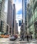 Street view of Sixth Avenue Manhattan New York