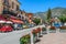 Street view of small french village of Tende.
