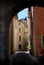 Street view in village of provence, France