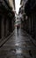 A Street walking in the Streets of Guimares, UNESCO World Heritage, chasing light and shadows, Guimares, Portugal.