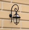 Street wall-mounted electric lantern antique