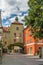 Street in Weiden in der Oberpfalz, Germany