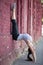 Street yoga: handstand
