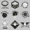 Streetball logo set