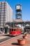 Streetcar in downtown Memphis, Tennessee