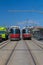 Streetcars Along St Clair West in Toronto