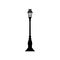 Streetlight lamppost stand vintage streetlamp icon