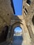 Streets of Ainsa, Huesca, Spain. Medieval village