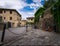 Streets and alleys of the old city of Florence. Italy
