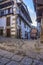 Streets and architectural facades of Candelario Salamanca, Spain