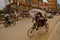 The streets of the backpacking area of Thamel, Kathmandu, Nepal