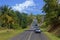 Streets in Basse Terre, Guadeloupe