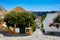 Streets of beautiful Obidos, Portugal