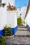 Streets of beautiful Obidos, Portugal