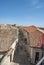 Streets and buildings of the medieval village of UreÃ±a in province of Valladolid, Spain