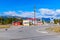 Streets of Carcross in south Yukon