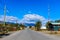 Streets of Carcross in south Yukon