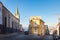 Streets of Cerro Alegre and San Luis Gonzaga Church - Valparaiso, Chile