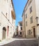 Streets of the city of Antibes