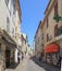 Streets of the city of Antibes