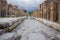 Streets in the city of pompeii