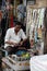 Streets of Kolkata. Making Paan