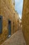 Streets of Mdina, called Silent City, medieval capital of Malta