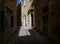 The streets of Mdina. Malta.