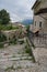 Streets of Medieval Borgo Roccacaramanica in Abruzzo, Italy