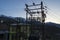 Streets in the morning at sunrise in Dharmsala India